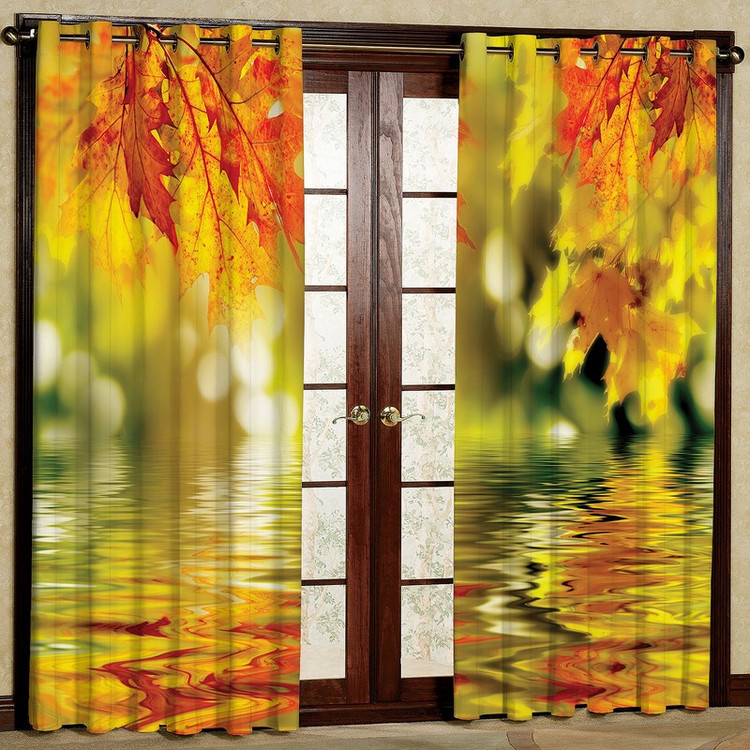 پرده مدل پاییزی مخمل پانچی کد 2171 سایز 200x140 سانتی متر