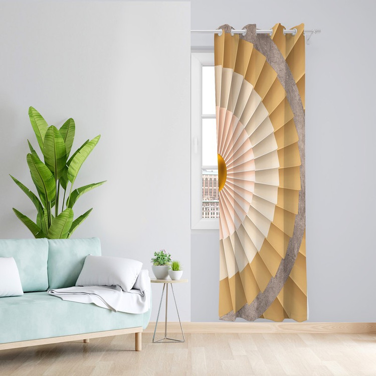 پرده طرح گل مدل مخمل پانچی کد 4766 z سایز 140x200 سانتی متر
