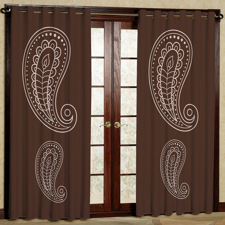 پرده مدل بته جقه کد 1363 سایز 200x140 سانتی متر