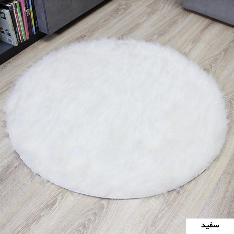 پادری هیراد هوم فرنشینگ طرح خز فانتزی سایز 100100 سانتی متر