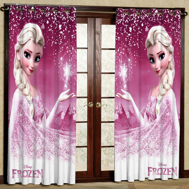 پرده مدل مخمل پانچی کد 4772 سایز 140x280 سانتی متر
