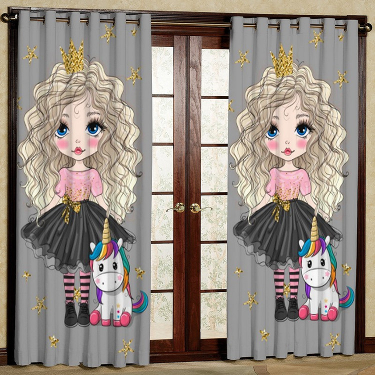 پرده مدل دختر مخمل پانچی کد 4375 سایز 200x140 سانتی متر