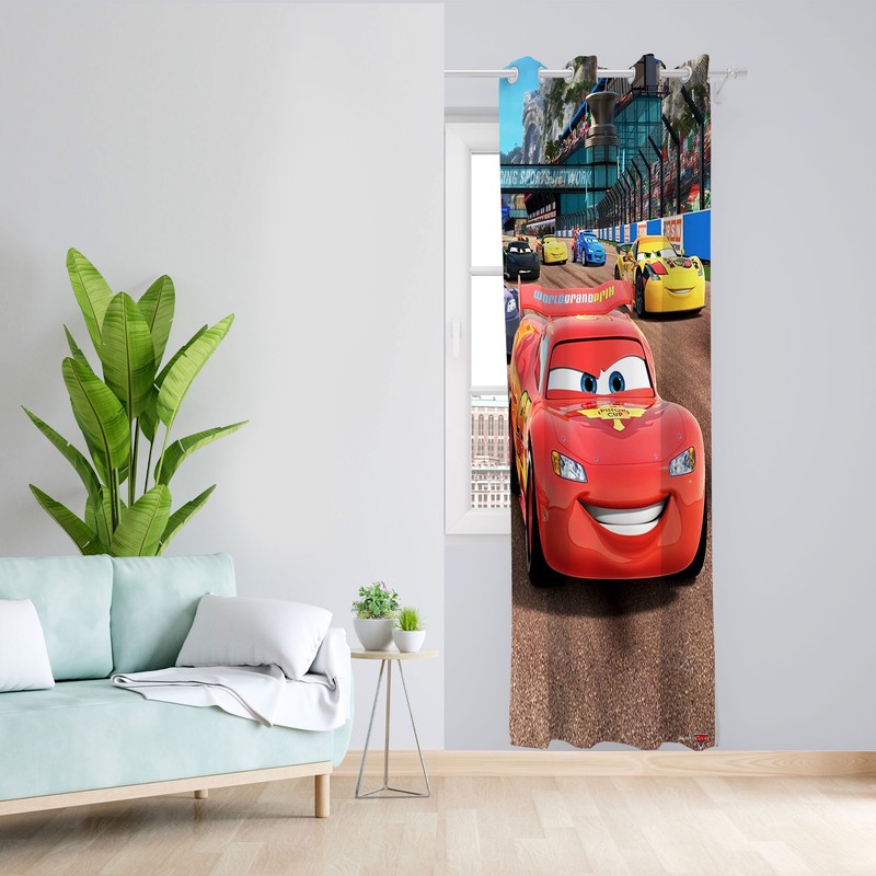 پرده مدل مکویین مخمل پانچی کد 4522 سایز 140x200 سانتی متر