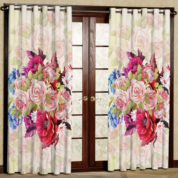 پرده مدل پانچی کد 6004 ابعاد 280x140 سانتی متر