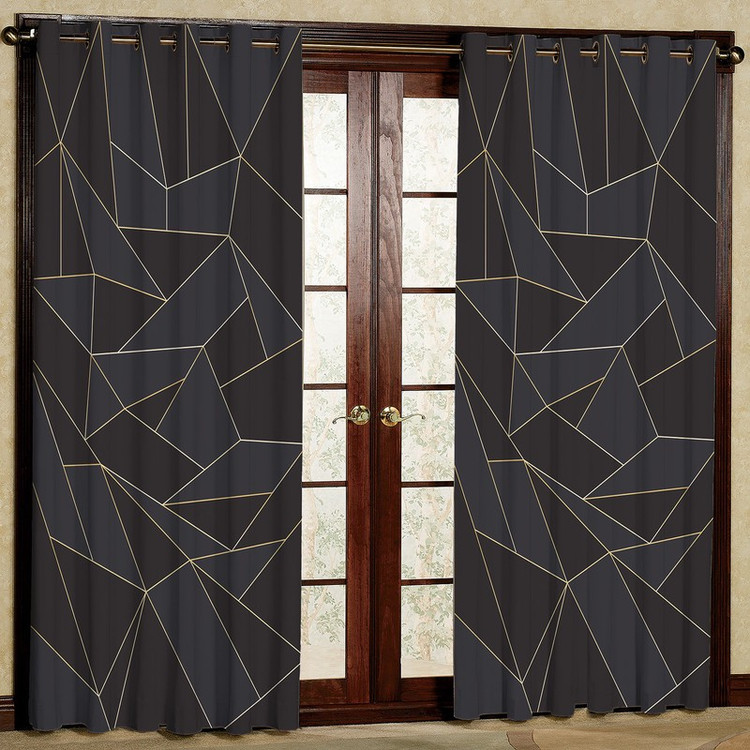 پرده مدل مخمل پانچی کد 1292 سایز 140x280 سانتی متر