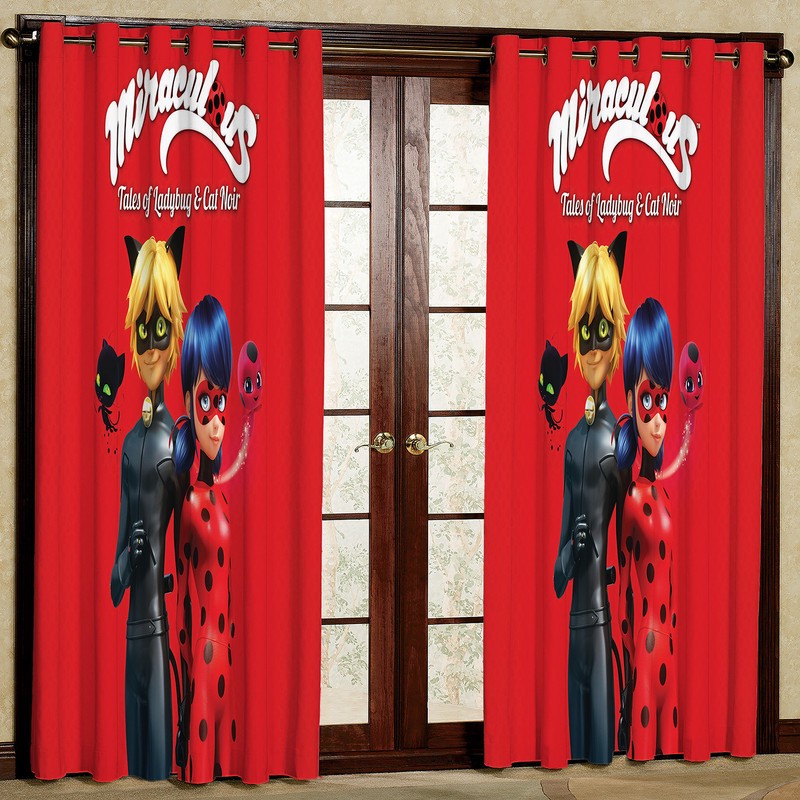 پرده مدل دختر کفش دوزکی مخمل پانچی کد 1571 سایز 140x280 سانتی متر