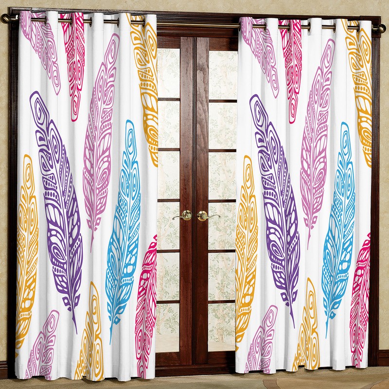 پرده مدل مخمل پانچی کد 2072T2 سایز 200x140 سانتی متر