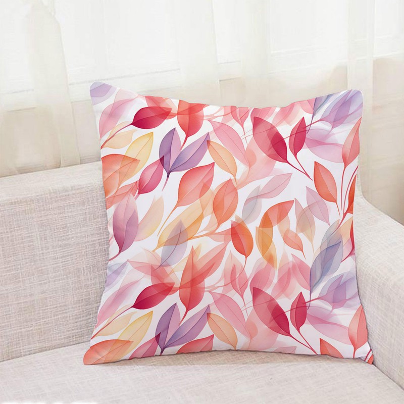 کوسن مدل برگ های رنگارنگ کد 746