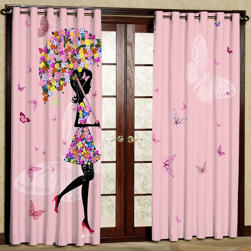 پرده مدل مخمل پانچی کد 4193k5 سایز 200x140 سانتی متر