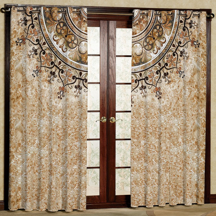پرده مدل مخمل پانچی کد 1231T2 سایز 200x140 سانتی متر