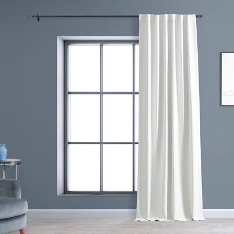 پرده مدل ساده آستر فلامنت سایز 200x275 سانتیمتر