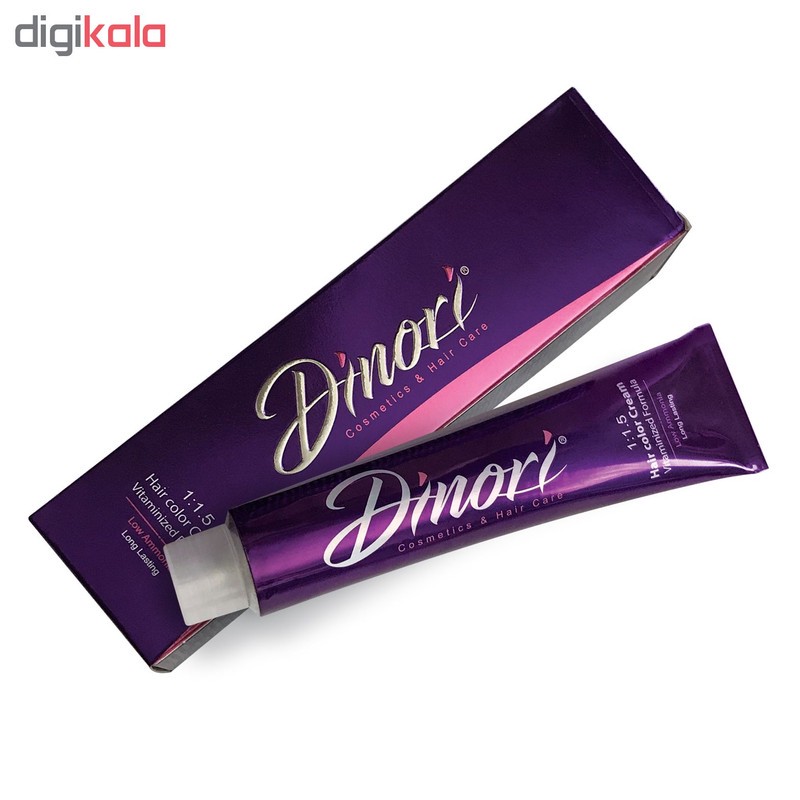 رنگ مو دینوری سری Professional شماره DR5 حجم 100 میلی لیتر رنگ بلوطی