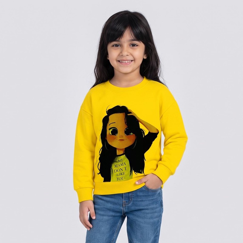 سویشرت دخترانه مدل W01