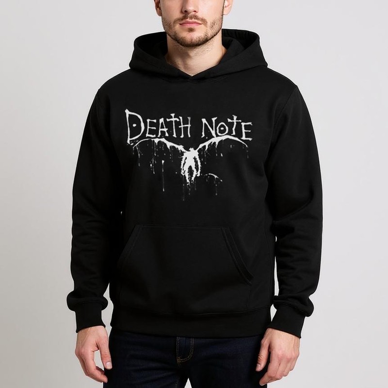 هودی مردانه مدل انیمه ای death note کدanm027