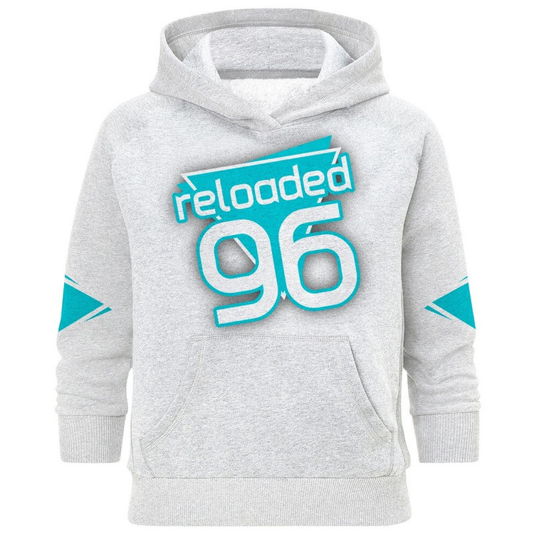 هودی مردانه طرح reloaded96Blue کد A113