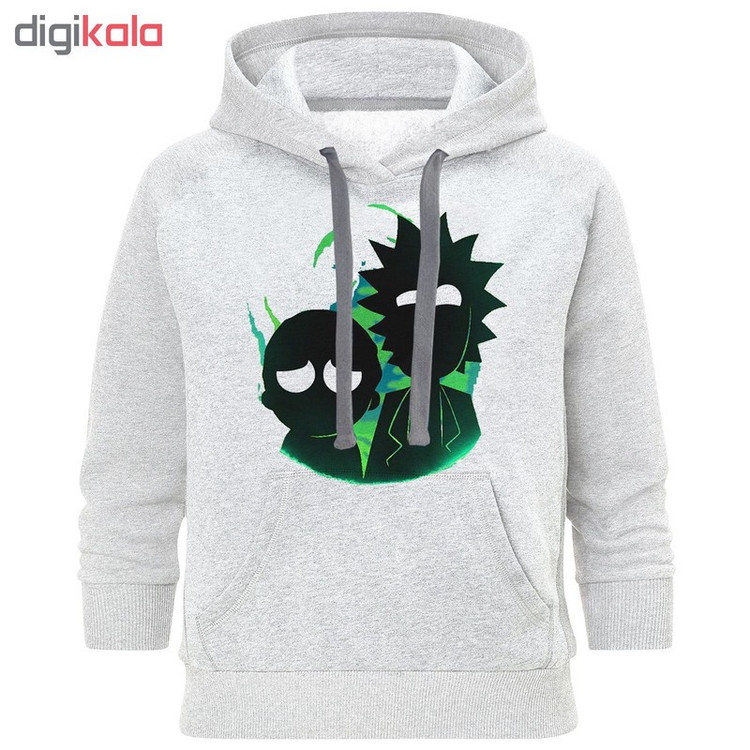 هودی مردانه طرح Rick & Morty کد S161